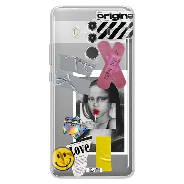 Mona Lisa Street Style Huawei Mate 10 Clear TPU Case
