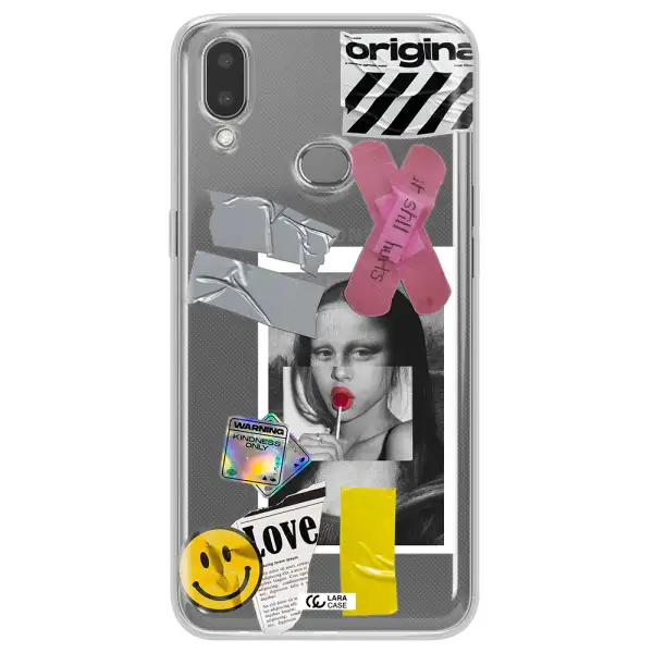 Mona Lisa Street Style Samsung A10S Clear TPU Case