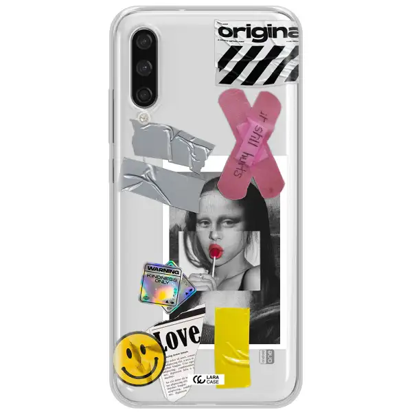 Mona Lisa Street Style Xiaomi Mi A3 Clear Tpu Case