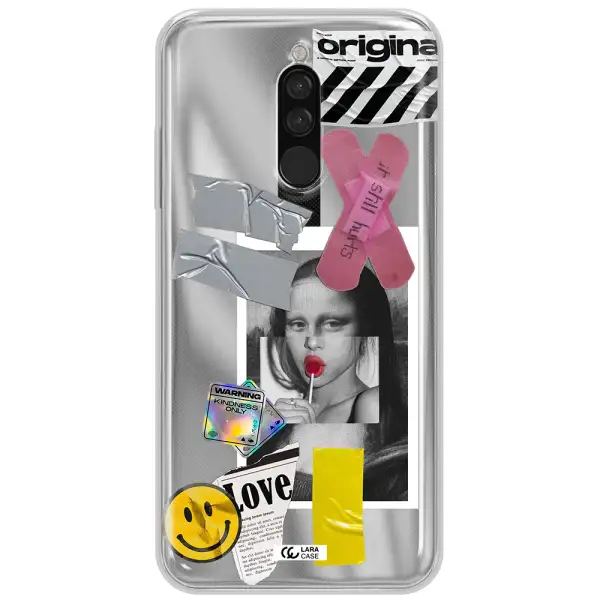 Mona Lisa Street Style Xiaomi Redmi 8 Clear Tpu Case