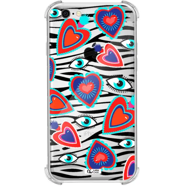 Eye Heart Apple iPhone 6 Clear PC Case