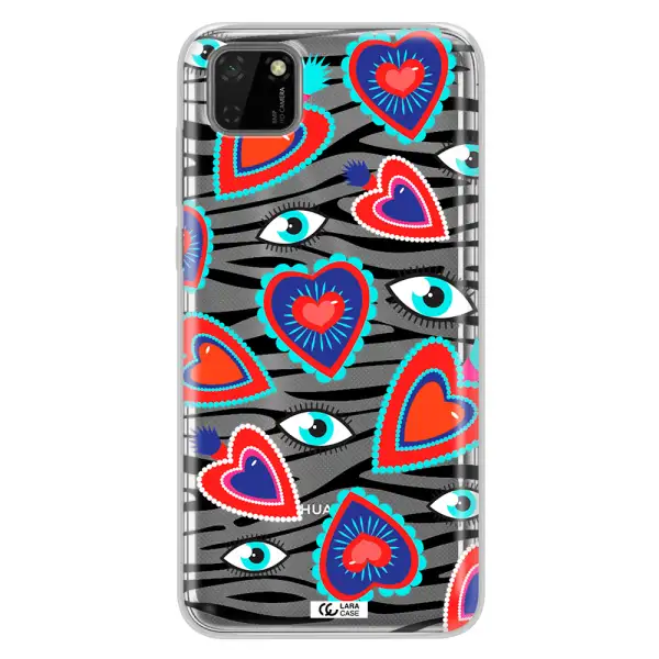 Eye Heart Huawei Honor 9S Clear TPU Case