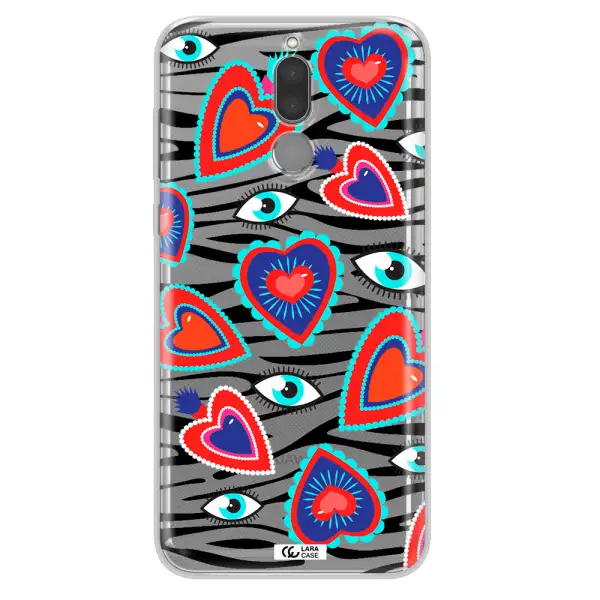 Eye Heart Huawei Mate 10 Lite Clear TPU Case