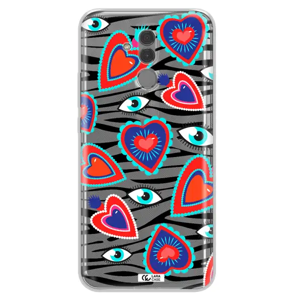 Eye Heart Huawei Mate 20 Lite Clear TPU Case