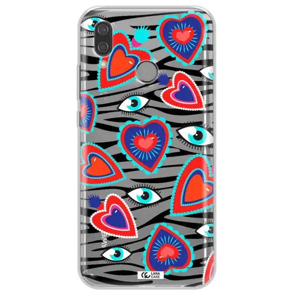 Eye Heart Huawei P20 Lite Clear TPU Case