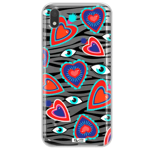 Eye Heart Huawei Y5 2019 Clear TPU Case