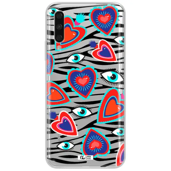 Eye Heart Huawei Y9S Clear Tpu Case