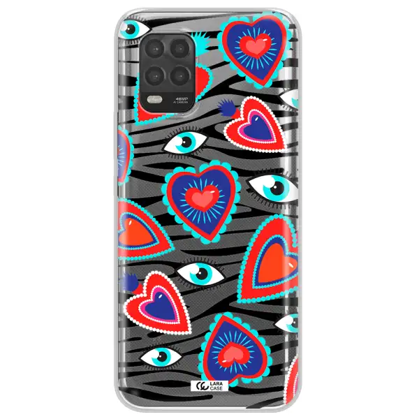 Eye Heart Xiaomi Mi 10 Lite Clear TPU Case