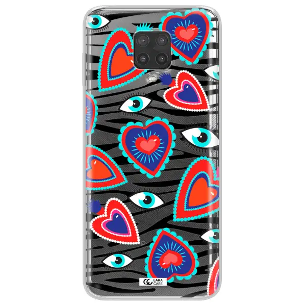 Eye Heart Xiaomi Note 9 Pro Clear TPU Case