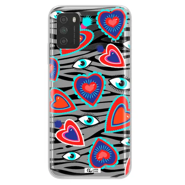 Eye Heart Xiaomi Poco M3 Clear TPU Case