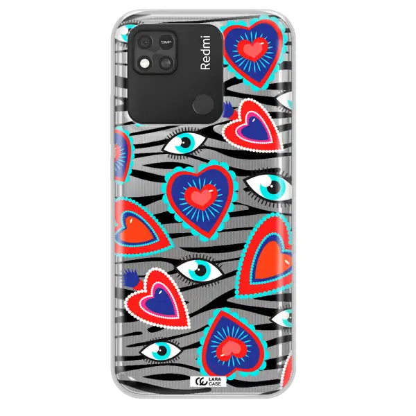 Eye Heart Xiaomi Redmi 10A Clear TPU Case