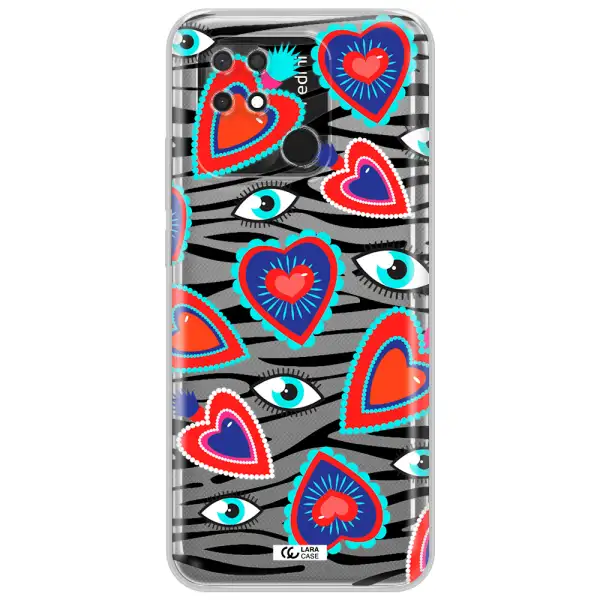 Eye Heart Xiaomi Redmi 10C Clear TPU Case