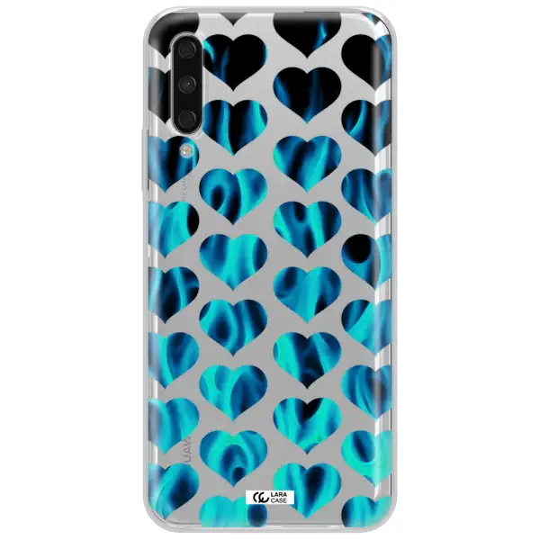 Heart Flame Huawei Y9S Clear Tpu Case