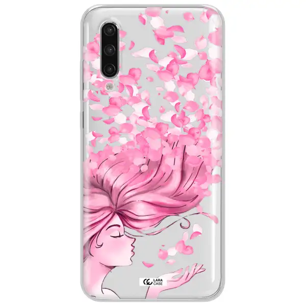Sakura Leaves Hair Xiaomi Mi 9 Lite Clear Tpu Case
