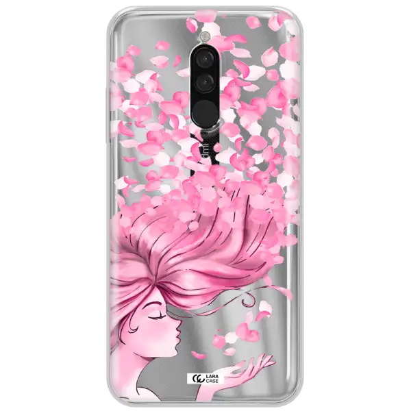 Sakura Leaves Hair Xiaomi Redmi 8 Clear Tpu Case