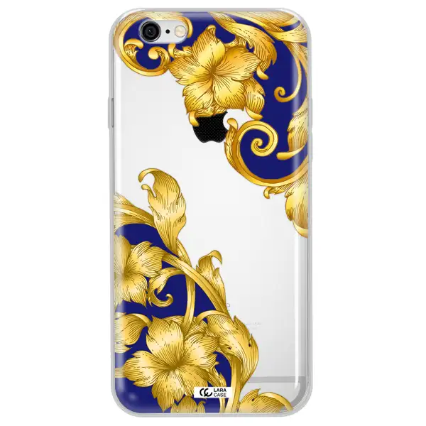 Golden Baroque Apple iPhone 6 Clear TPU Case