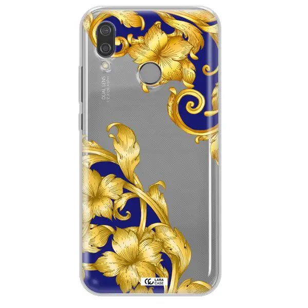 Golden Baroque Huawei P20 Lite Clear TPU Case