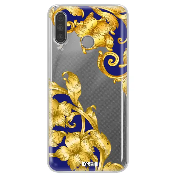 Golden Baroque Huawei P30 Lite Clear TPU Case