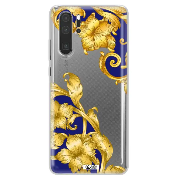 Golden Baroque Huawei P30 Pro Clear TPU Case