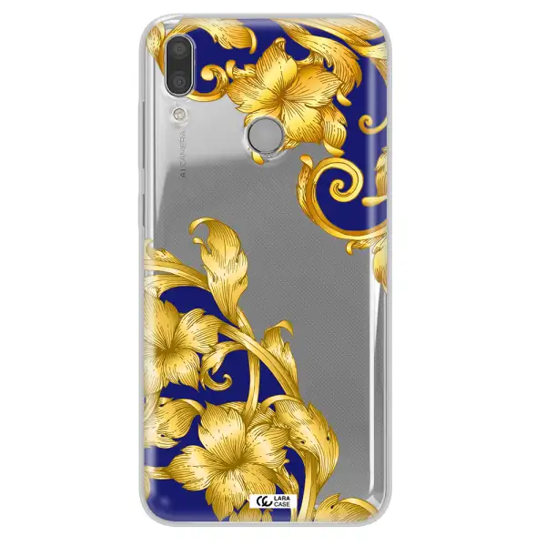 Golden Baroque Huawei Y9 2019 Clear TPU Case