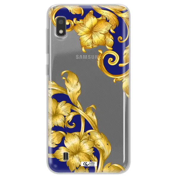 Golden Baroque Samsung A10 Clear TPU Case