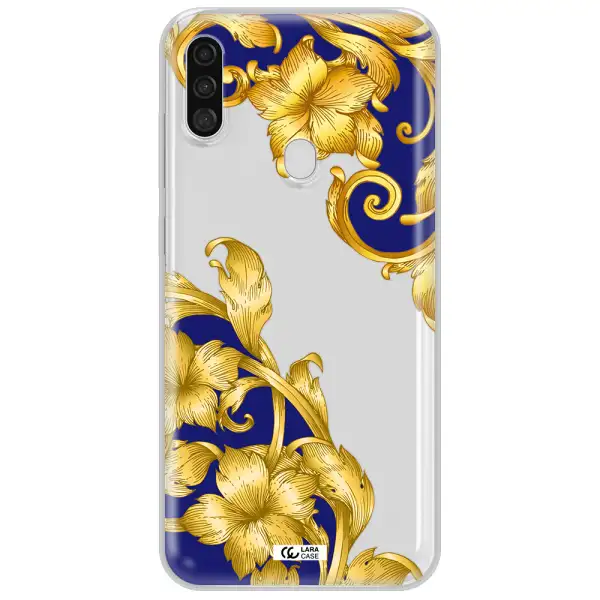 Golden Baroque Samsung A11 Clear TPU Case