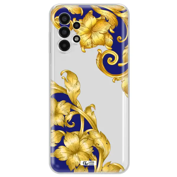 Golden Baroque Samsung A13 4g Clear TPU Case