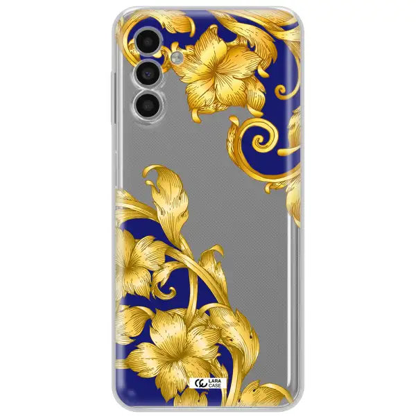 Golden Baroque Samsung A13 5G Clear Tpu Case