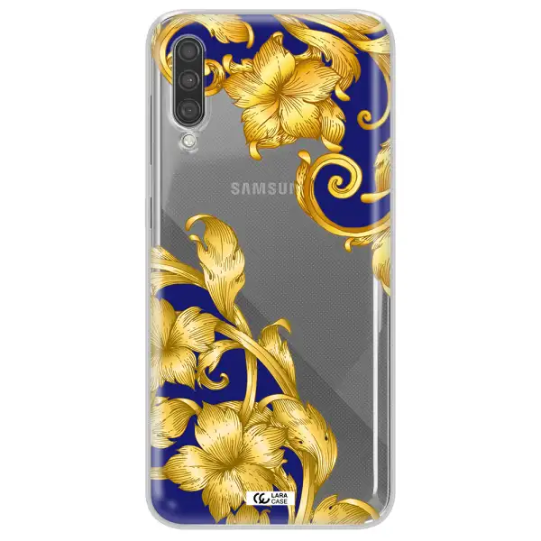 Golden Baroque Samsung A30S Clear TPU Case