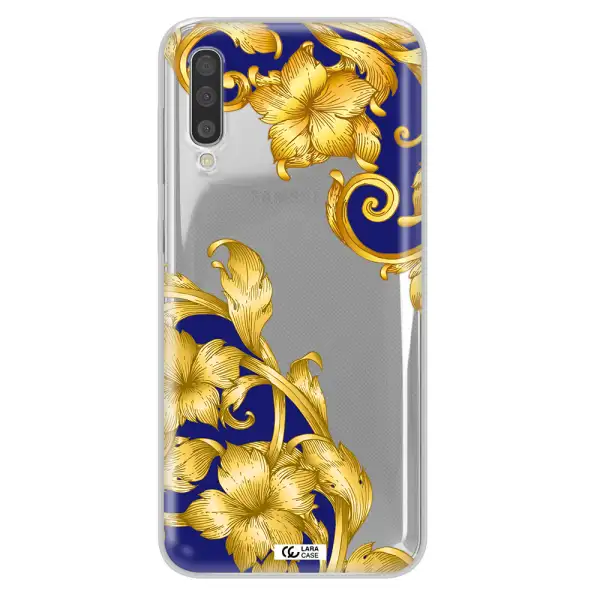 Golden Baroque Samsung A50 Clear TPU Case