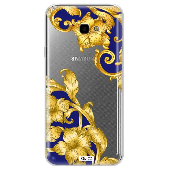 Golden Baroque Samsung J4 Plus Clear TPU Case
