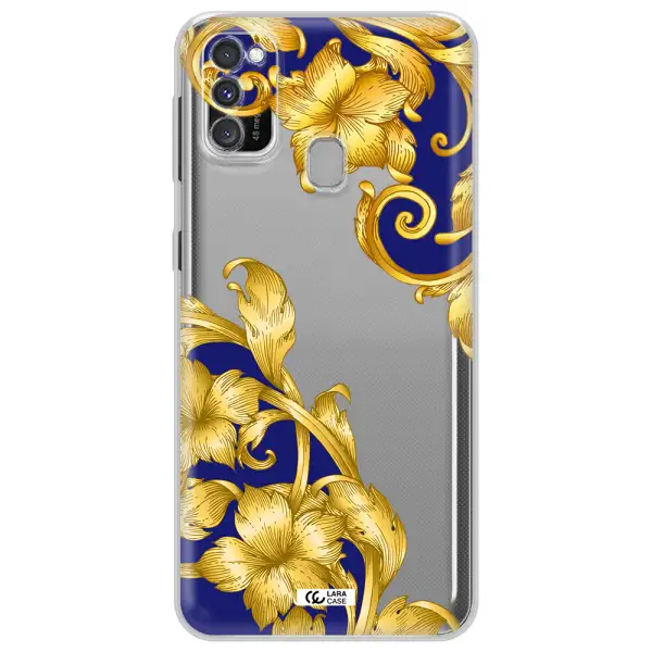 Golden Baroque Samsung M30S Clear TPU Case