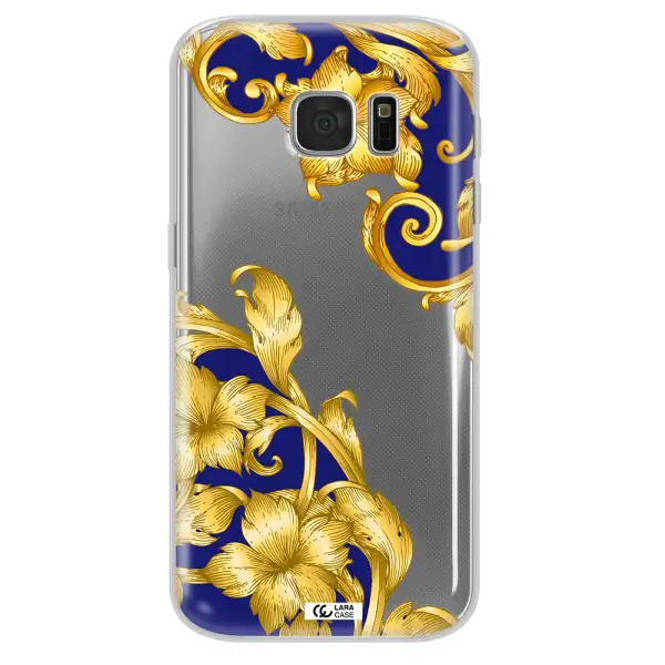 Golden Baroque Samsung S 7 Clear TPU Case