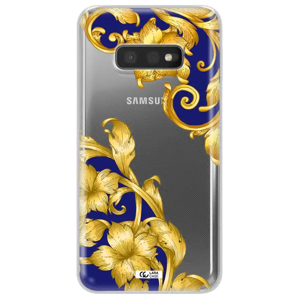 Golden Baroque Samsung S10e Clear TPU Case