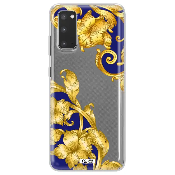 Golden Baroque Samsung S20 Clear TPU Case
