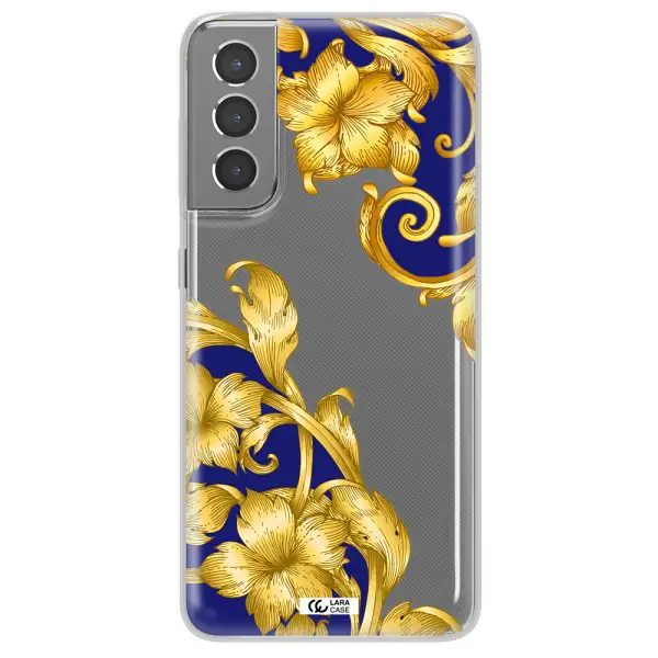 Golden Baroque Samsung S21 Clear TPU Case
