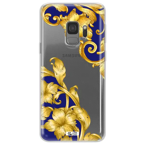 Golden Baroque Samsung S9 Clear TPU Case