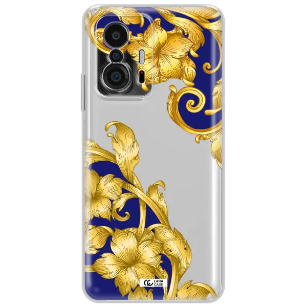 Golden Baroque Xiaomi 11T Clear Tpu Case