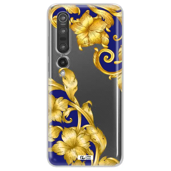 Golden Baroque Xiaomi Mi 10 Pro Clear TPU Case