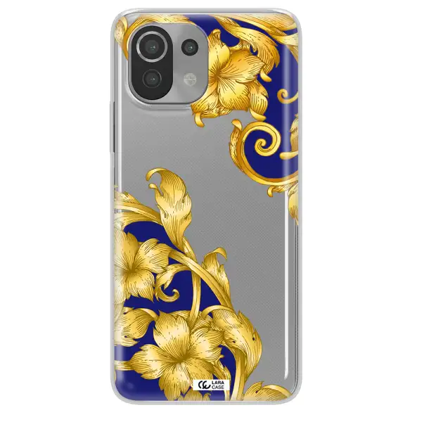 Golden Baroque Xiaomi Mi 11 Lite Clear TPU Case
