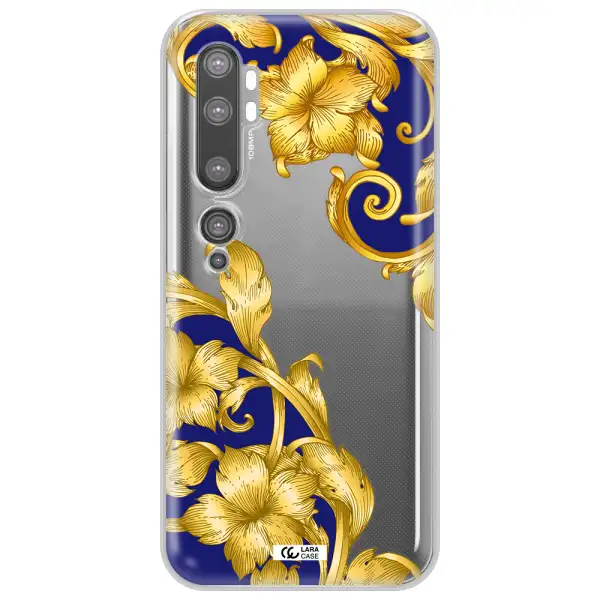 Golden Baroque Xiaomi Mi Note 10 Clear TPU Case