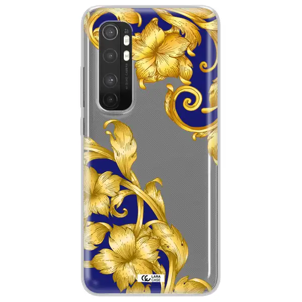 Golden Baroque Xiaomi Mi Note 10 Lite Clear TPU Case