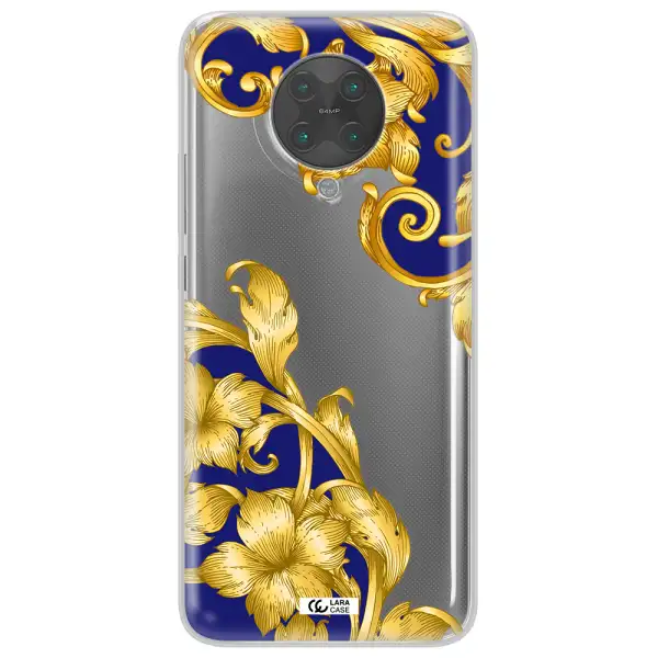 Golden Baroque Xiaomi Poco F2 Pro Clear TPU Case