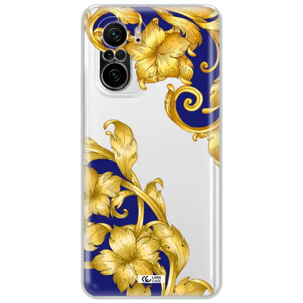 Golden Baroque Xiaomi Poco F3 Clear Tpu Case