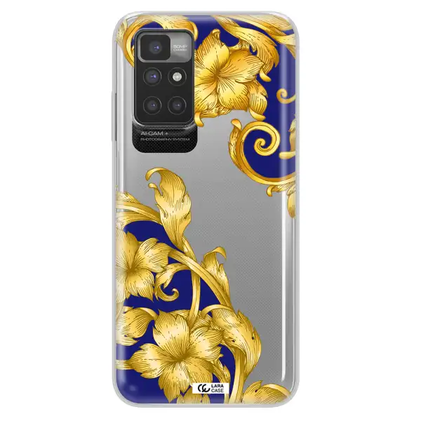 Golden Baroque Xiaomi Redmi 10 Clear TPU Case