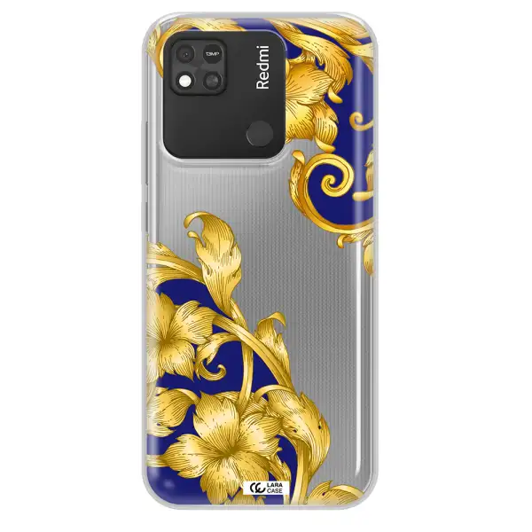 Golden Baroque Xiaomi Redmi 10A Clear TPU Case
