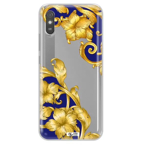 Golden Baroque Xiaomi Redmi 9A Clear TPU Case