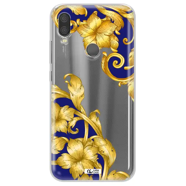 Golden Baroque Xiaomi Redmi Note 7 Clear TPU Case