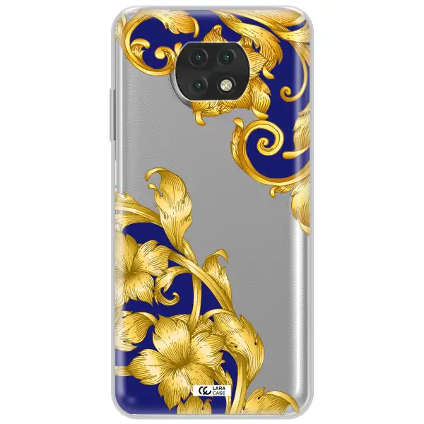 Golden Baroque Xiaomi Redmi Note 9T Clear Tpu Case
