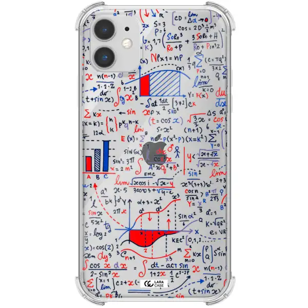 Math Blackboard Apple iPhone 11 Clear PC Case